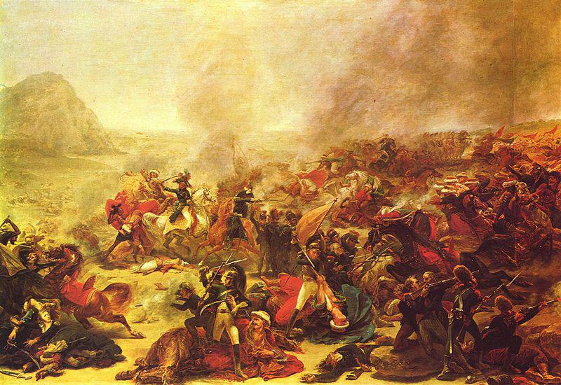 Baron Antoine-Jean Gros Schlacht von Nazareth Norge oil painting art